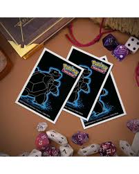 Pokémon Neon Kanto Apex Deck Protector Sleeves - Blastoise(105ct)