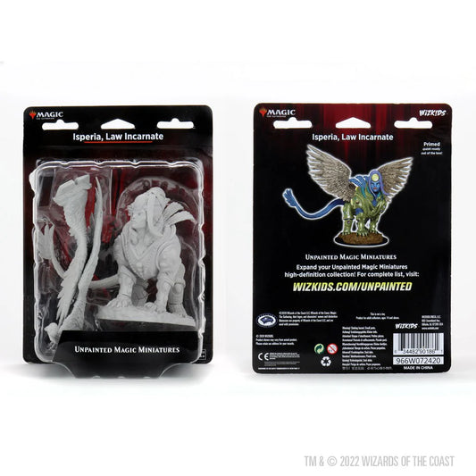 Magic: the Gathering Unpainted Miniatures: Isperia, Law Incarnate (Sphinx)