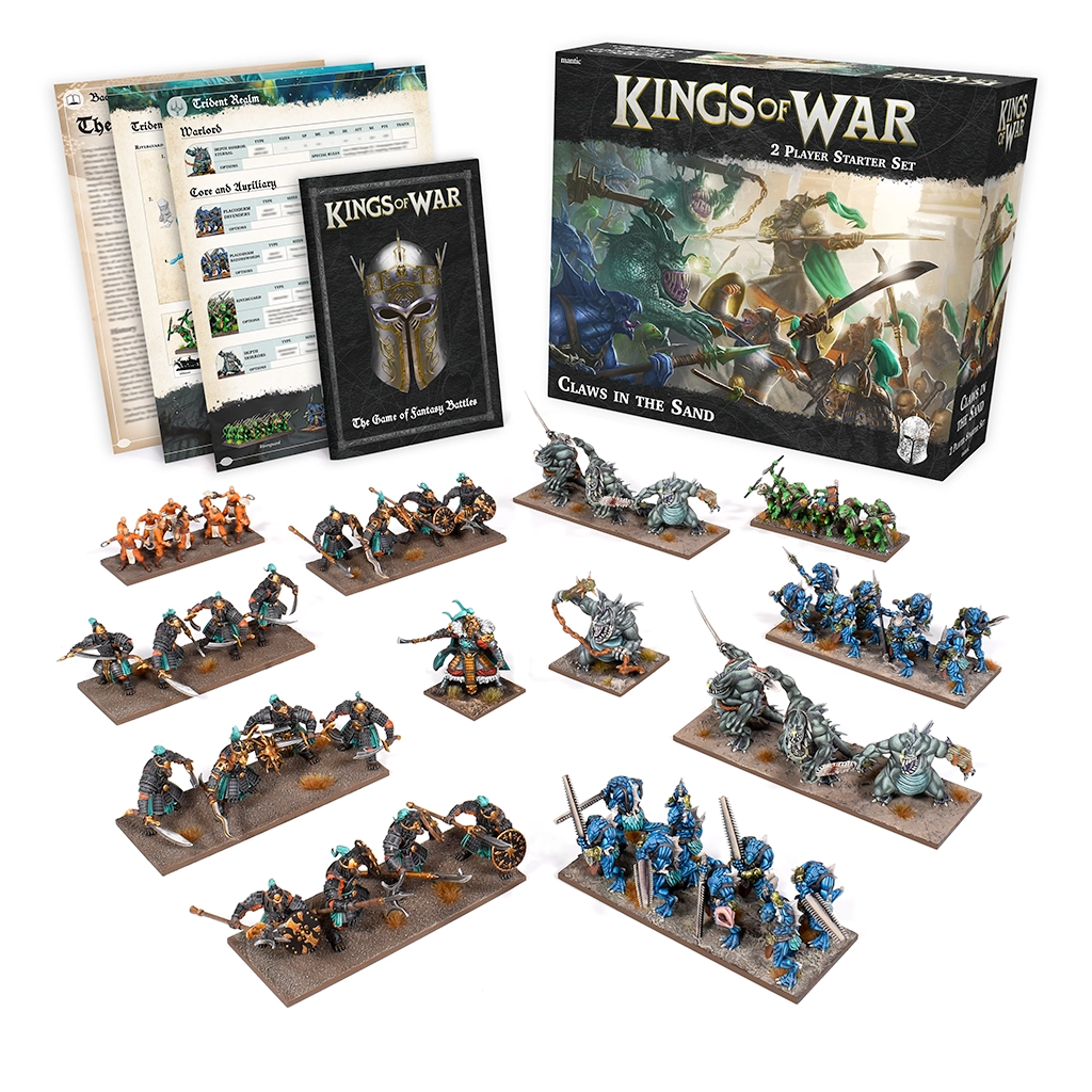 Kings of War 4th Edition: Claws In The Sand 2-Player Starter Set