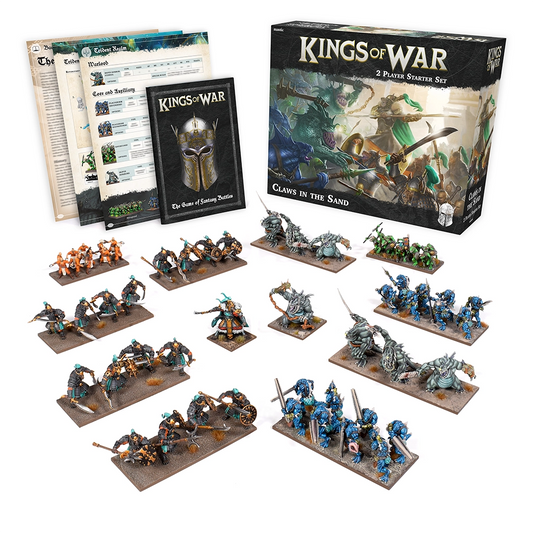 Kings of War 4th Edition: Claws In The Sand 2-Player Starter Set