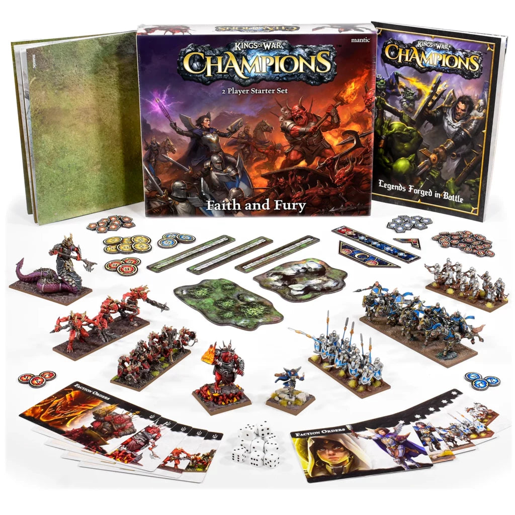 Kings of War: Champion: Faith and Fury 2-Player Starter Set