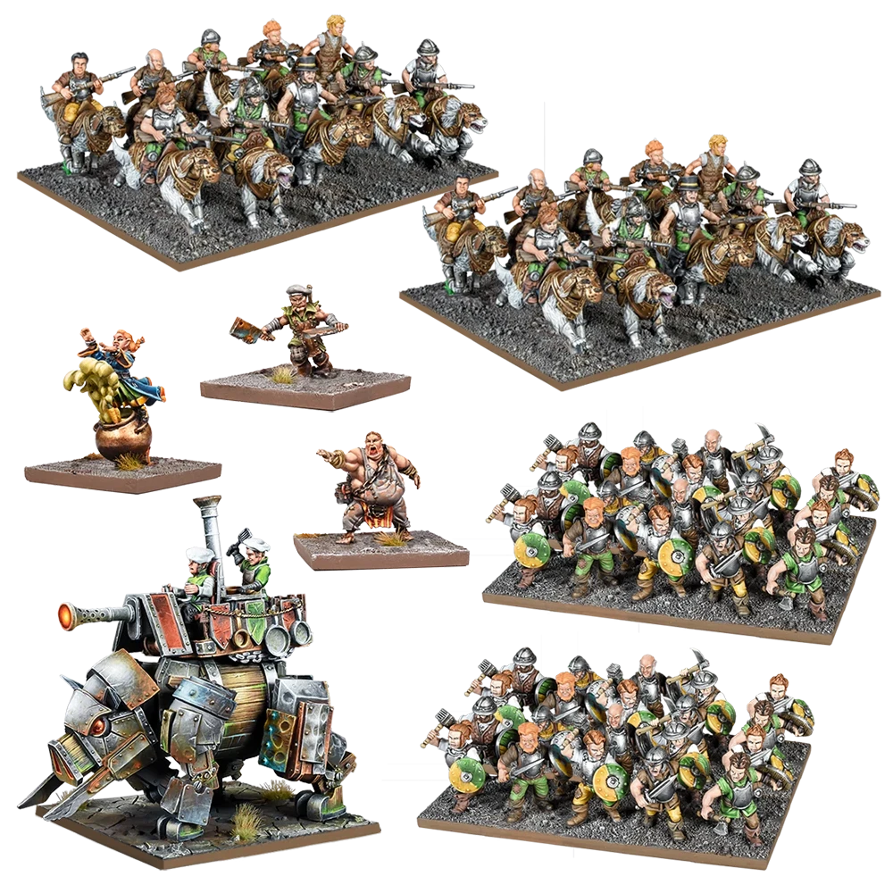 Kings of War 4th Edition: Halfling Battalion