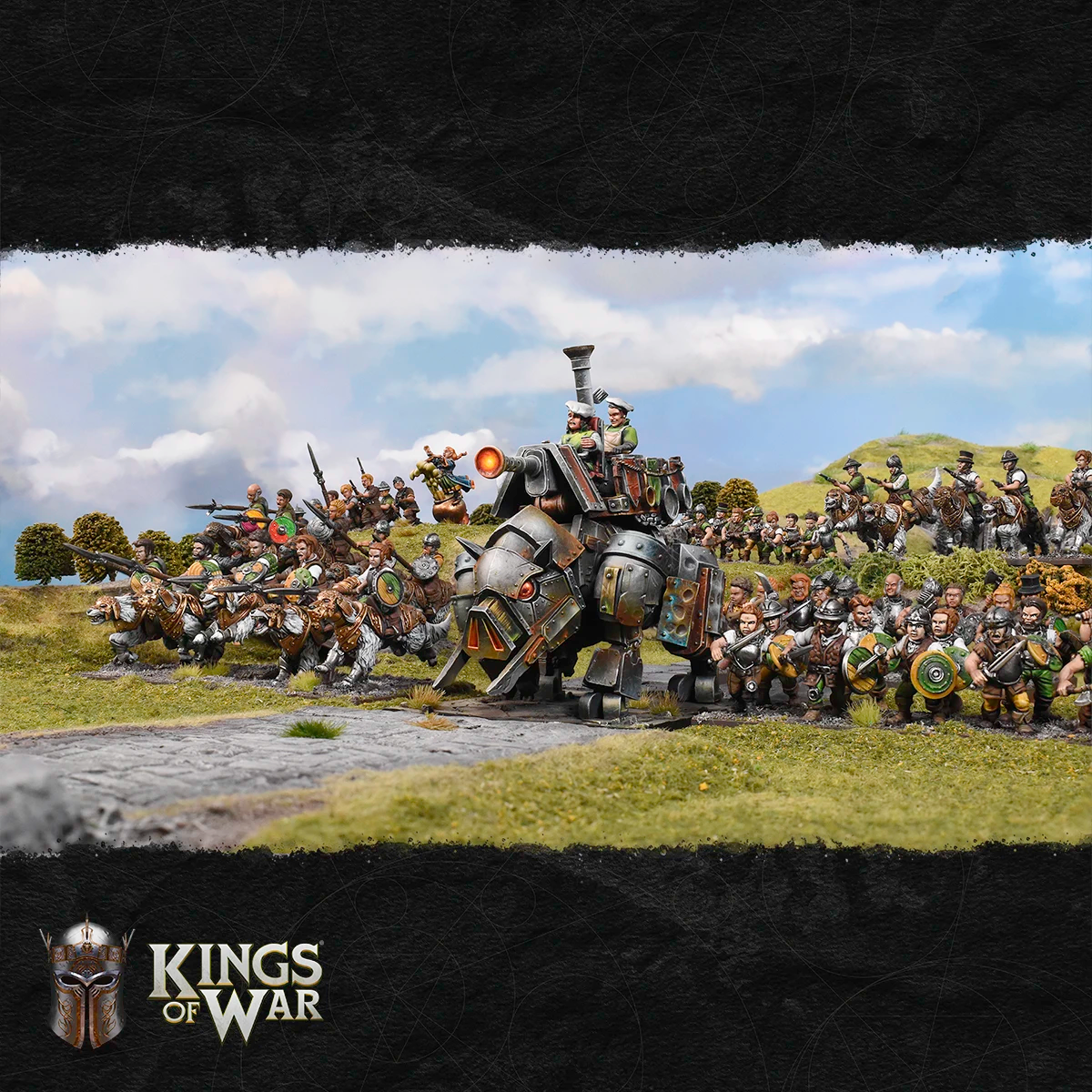 Kings of War 4th Edition: Halfling Battalion