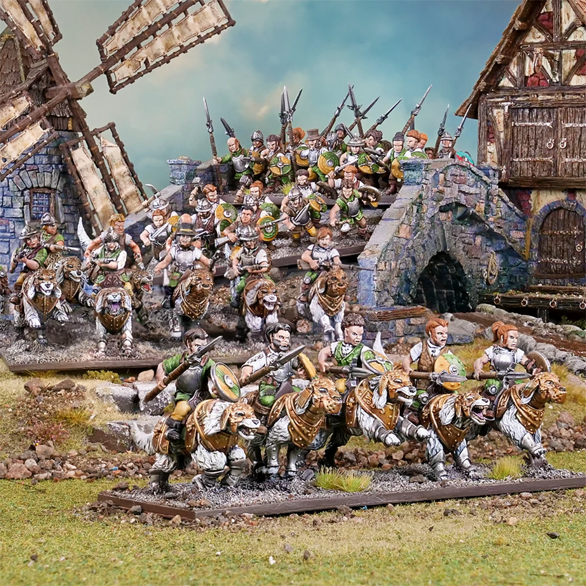 Kings of War 4th Edition: Halfling Muster Battlegroup