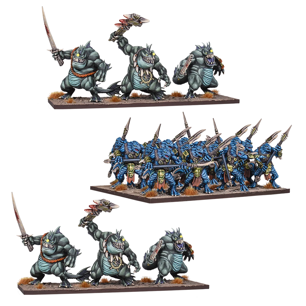 Kings of War 4th Edition: Trident Realm Oceanspawn Battlegroup