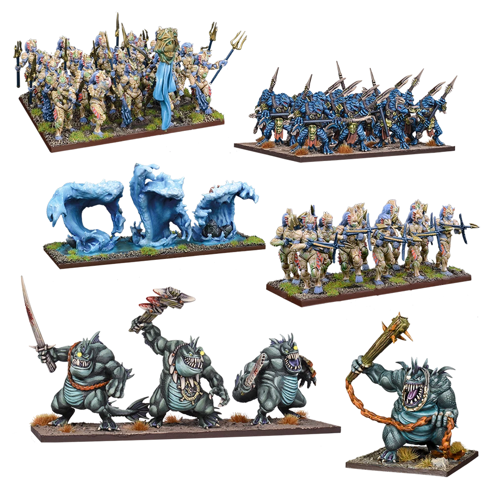Kings of War 4th Edition: Trident Realm Battalion