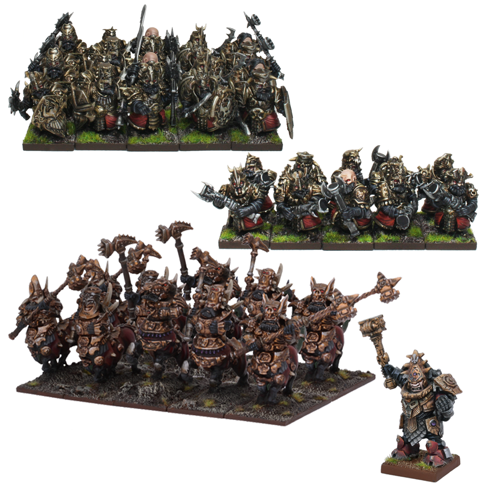 Kings of War: Abyssal Dwarf Army