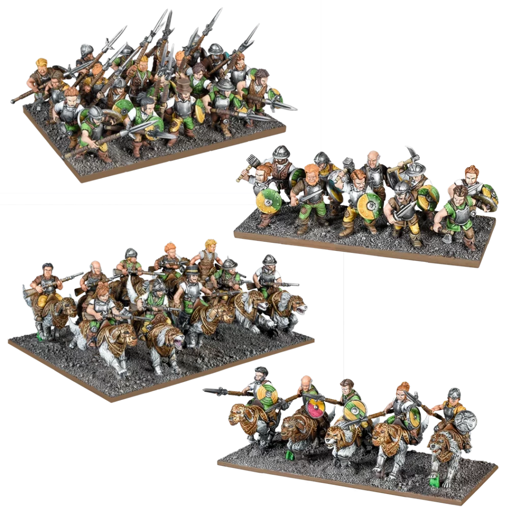 Kings of War 4th Edition: Halfling Muster Battlegroup