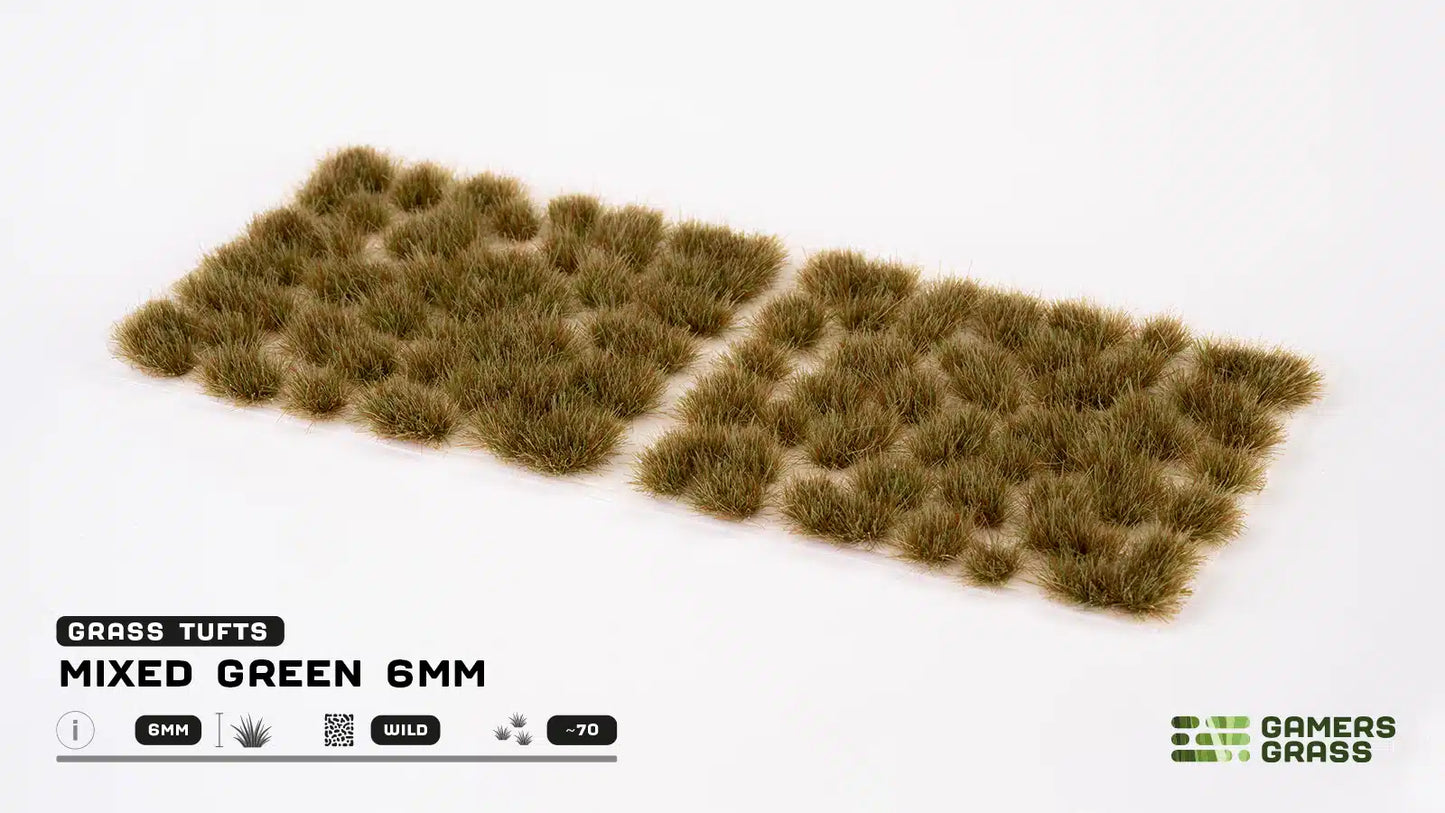 Mixed Green 6mm - Small