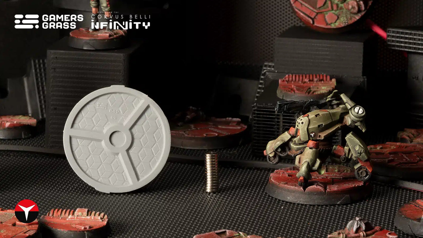 Nomad Crew Deck - Round 40mm (4x)