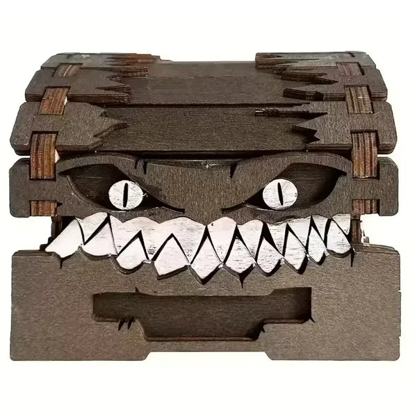 Mimic's Trove Wooden Dice Box