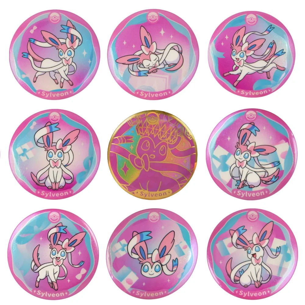Pokemon TCG: Terestal Grand Gathering Chinese Badge Set