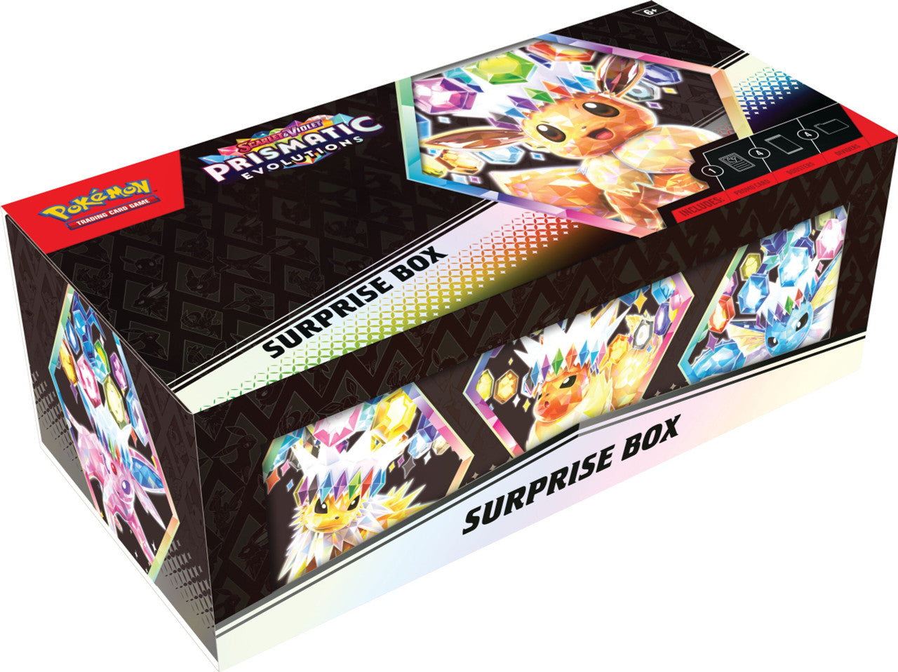 Pokemon Scarlet & Violet: Prismatic Evolutions Surprise Box Collection