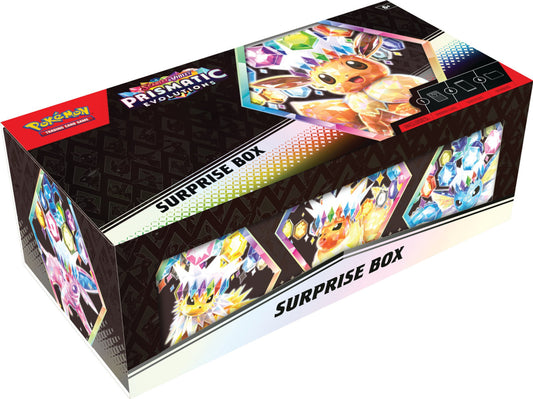 Pokemon Scarlet & Violet: Prismatic Evolutions Surprise Box Collection