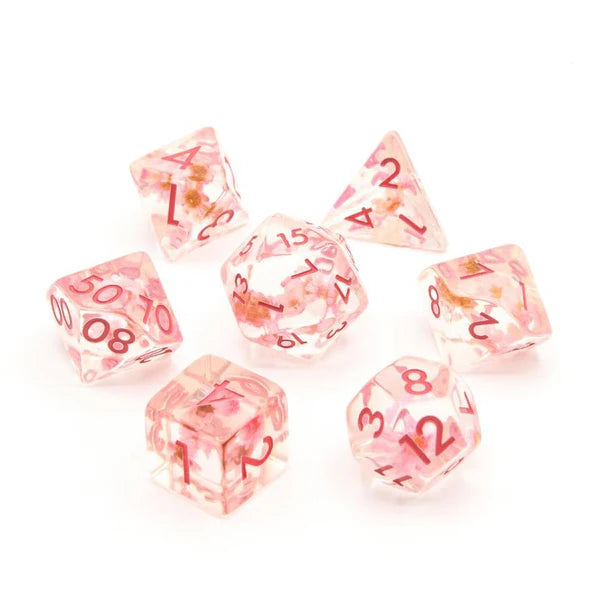 Soft Edge Resin 7 piece dice set