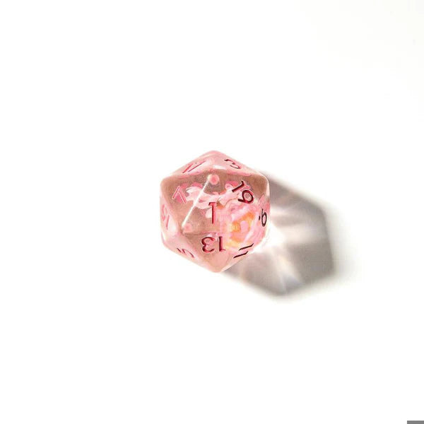 Soft Edge Resin 7 piece dice set