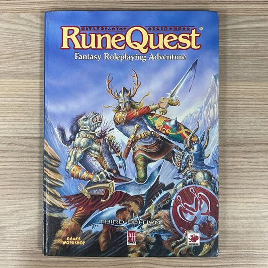 (SECOND HAND) RuneQuest 3rd Edition