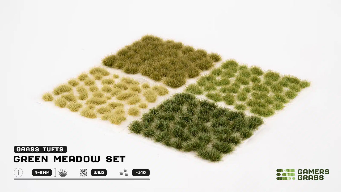 Tuft Sets: Green Meadow Set
