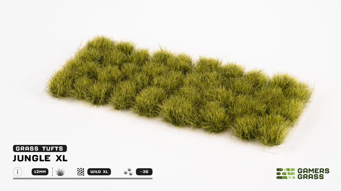 Grass Tufts: Jungle XL 12mm