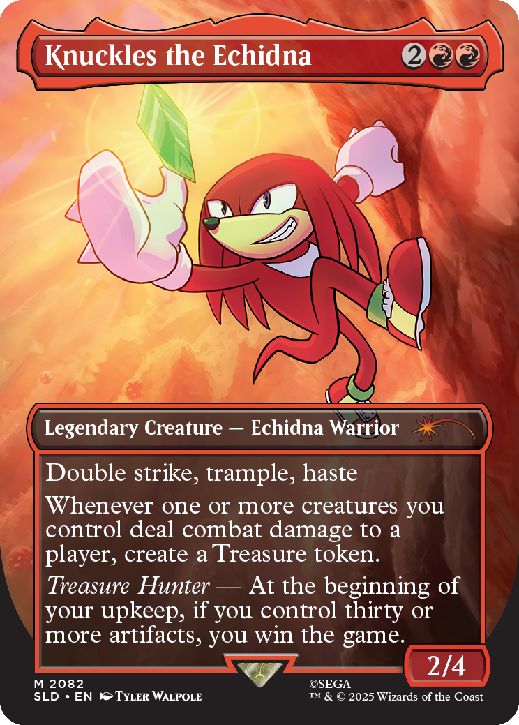 MTG : Secret Lair x Sonic Legends WPN Exclusive
