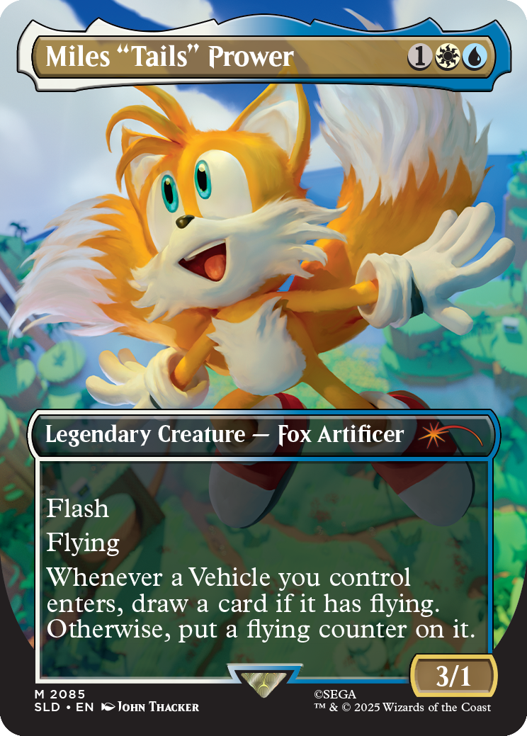 MTG : Secret Lair x Sonic Legends WPN Exclusive