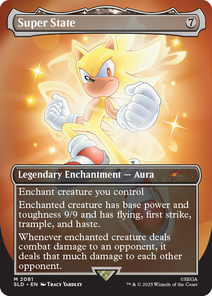 MTG : Secret Lair x Sonic Legends WPN Exclusive
