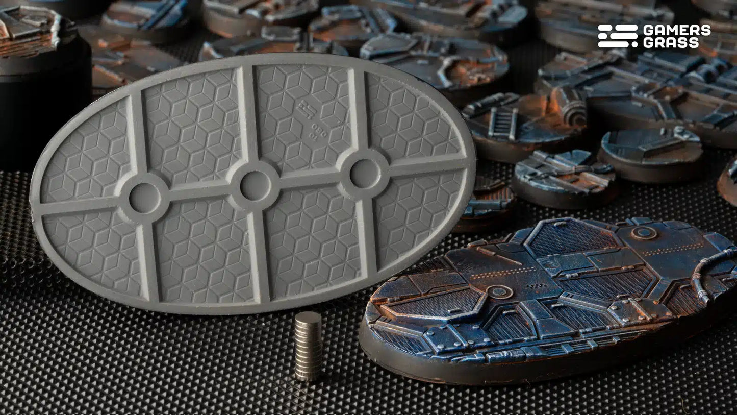 Spaceship Corridor - Oval 90mm (x2)
