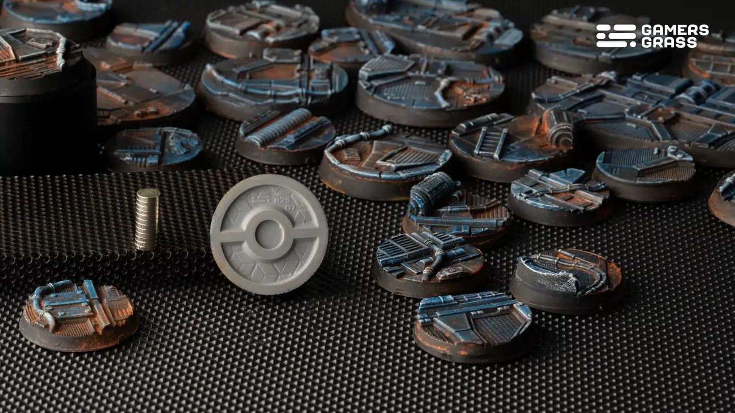 Spaceship Corridor - Round 25mm (x10)