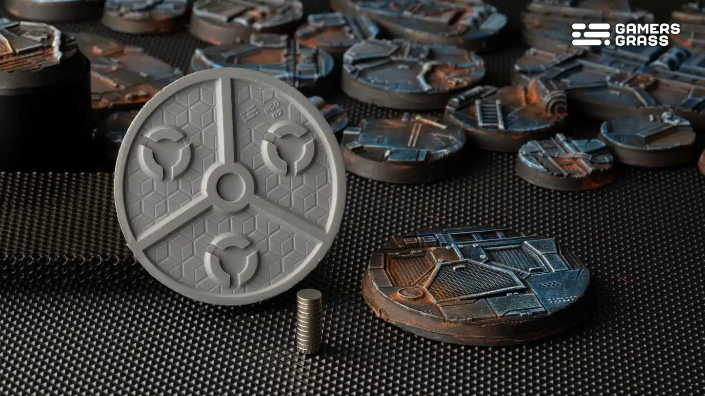 Spaceship Corridor - Round 50mm (x3)