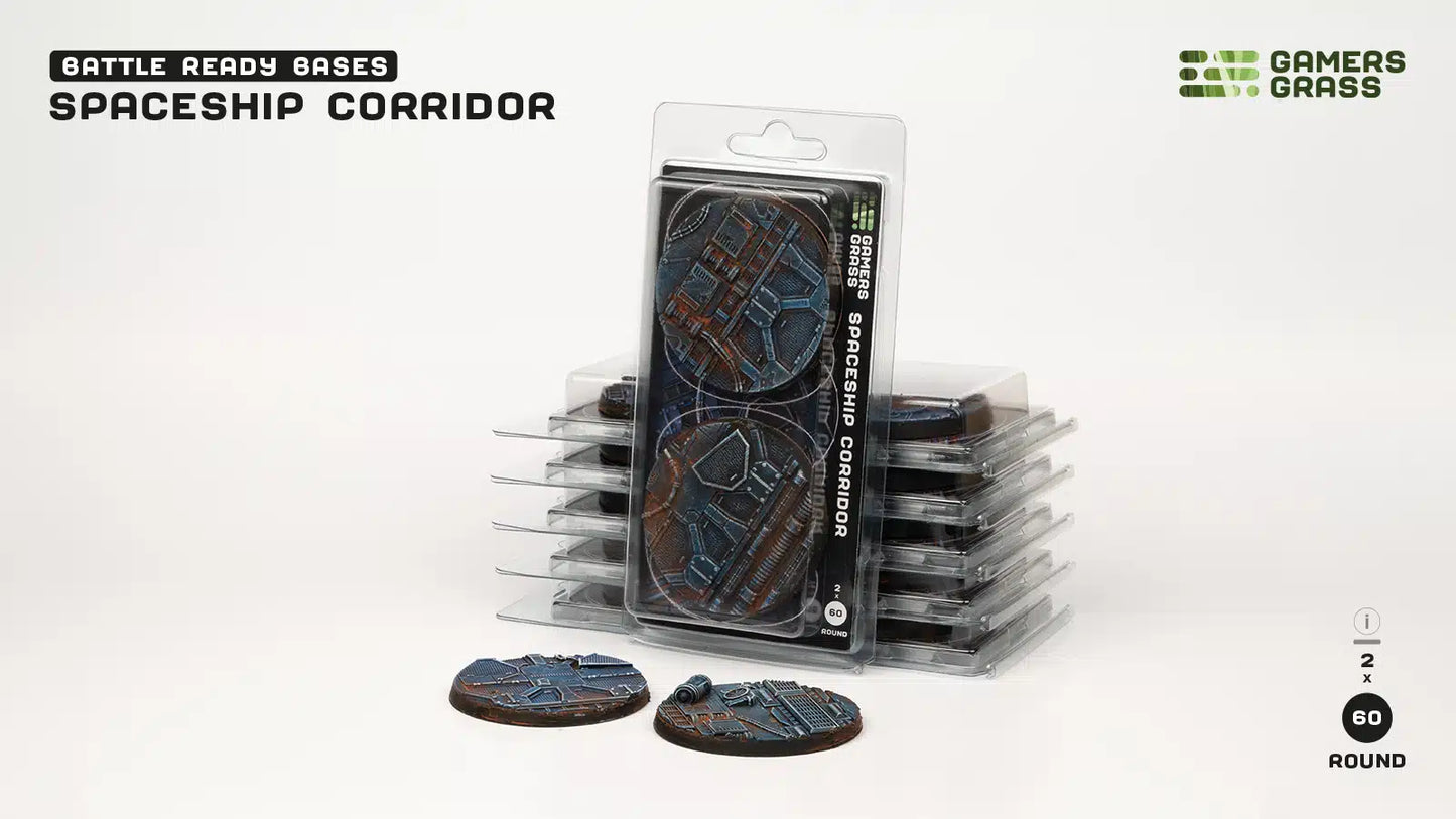 Spaceship Corridor - Round 60mm (x2)
