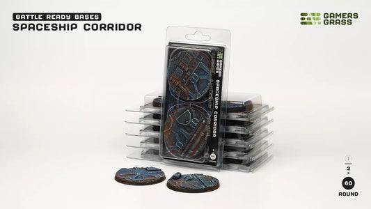 Spaceship Corridor - Round 60mm (x2)