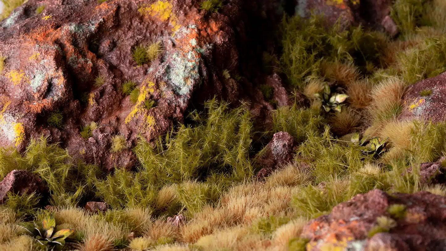 Grass Tufts: Spikey Green 12mm