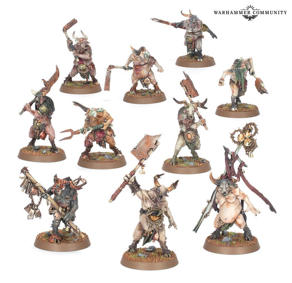 Maggotkin of Nurgle:  Pestigors