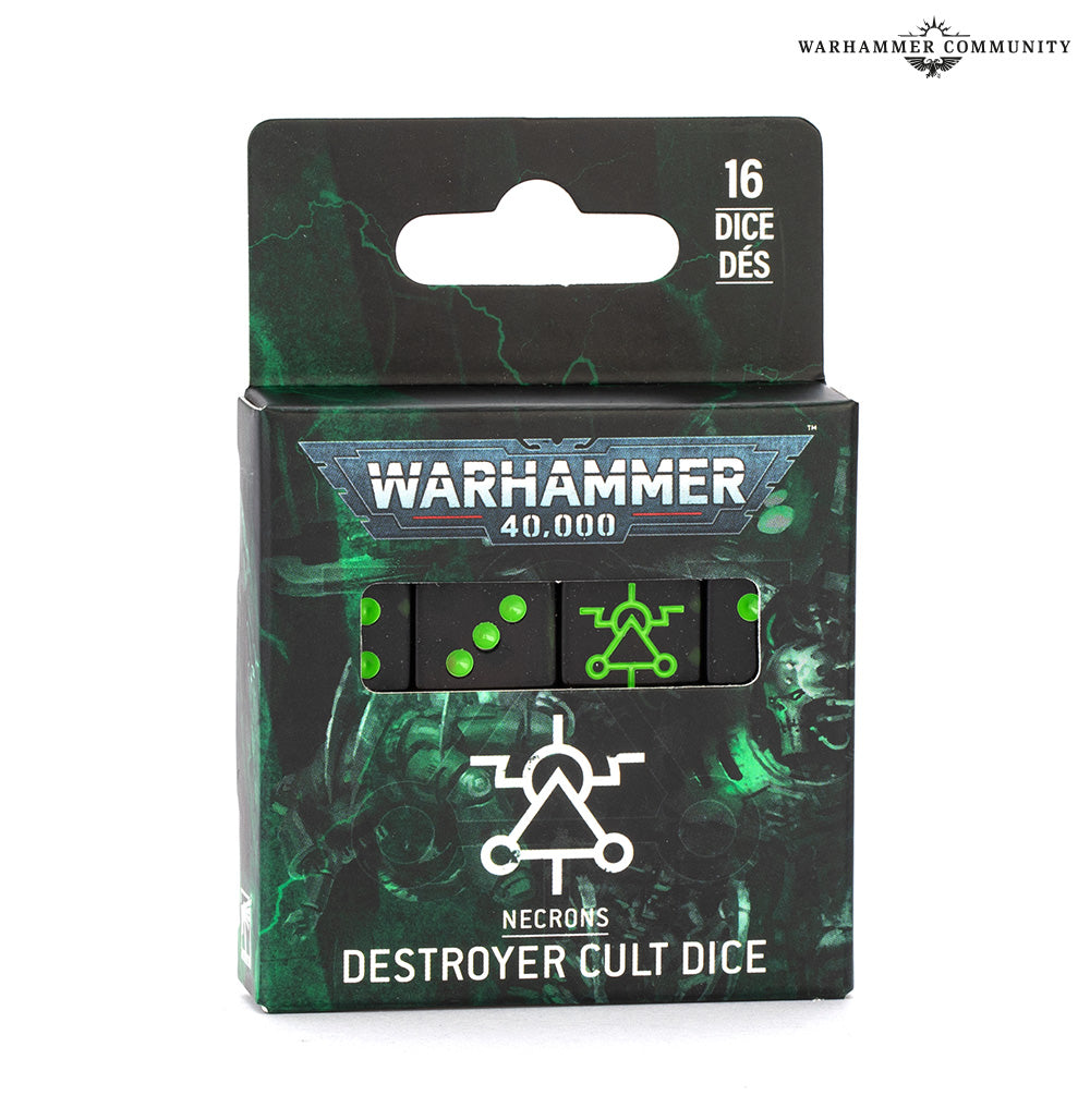 NECRONS: DESTROYER CULT DICE