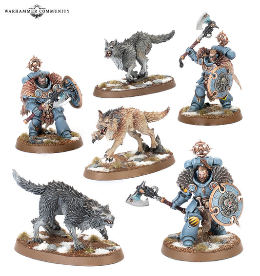 Space Wolves: Wolf Guard Headtakers