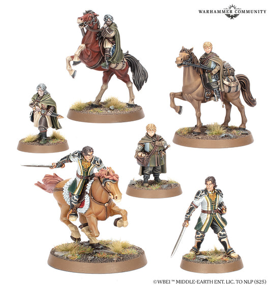 Middle-Earth Strategy Battle Game: Fréaláf Hildeson, Olwyn & Lief, Heroes of Rohan