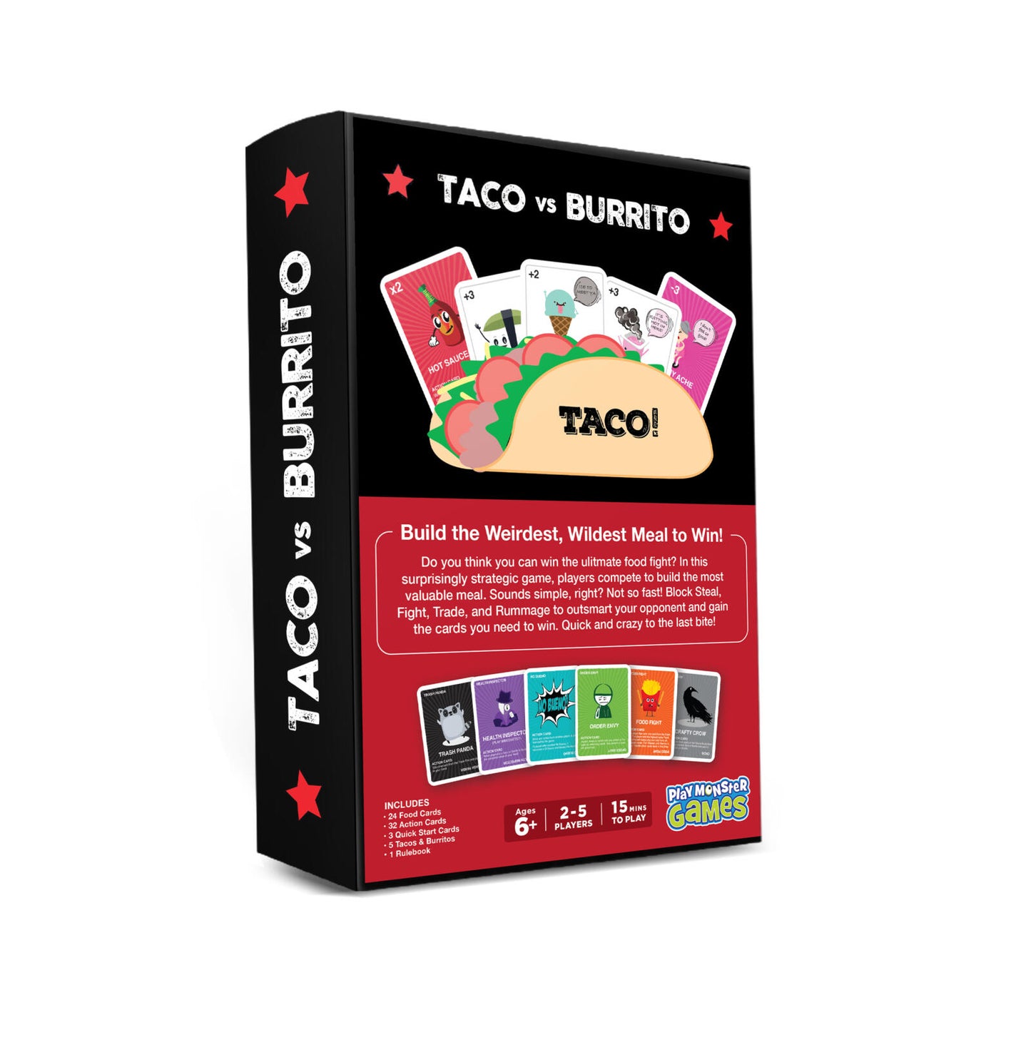 Taco vs Burrito