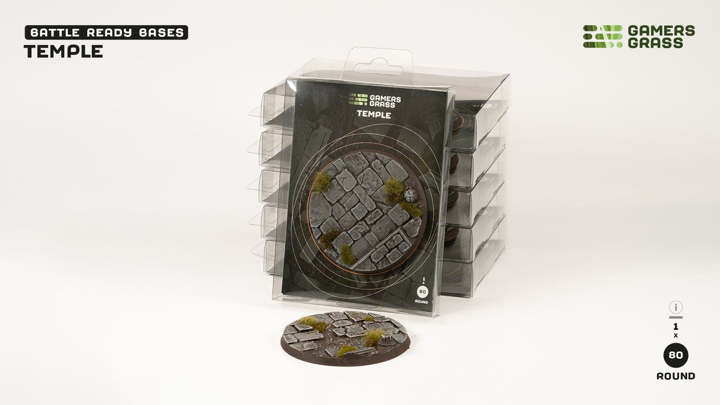 Temple - Round 80mm (x1)