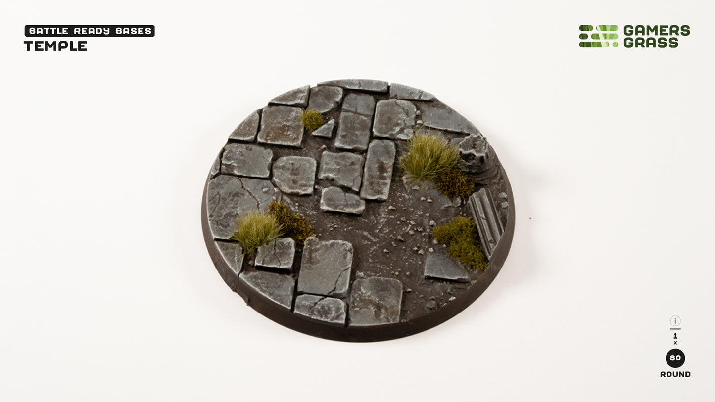 Temple - Round 80mm (x1)