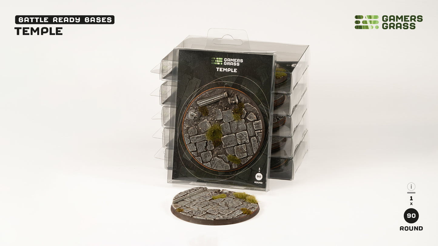 Temple - Round 90mm (x1)