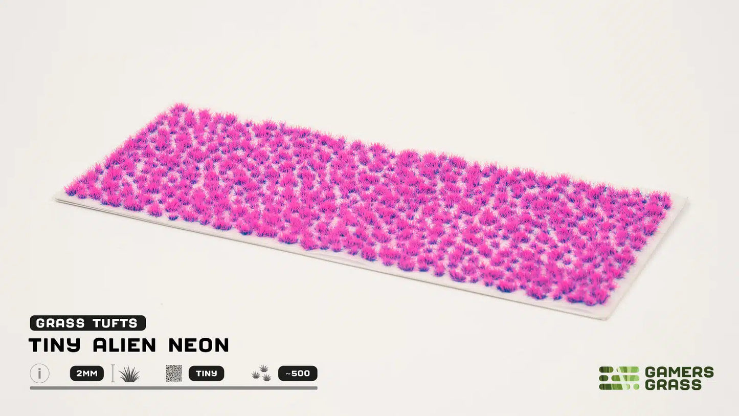 Grass Tufts: Tiny Tufts Alien Neon
