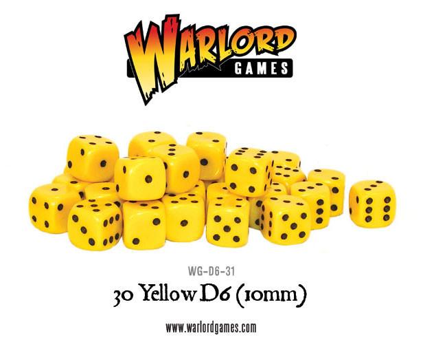 Spot dice - yellow