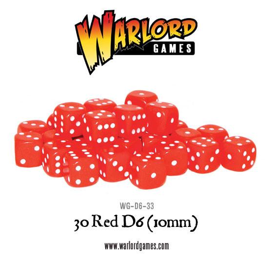 Spot dice - Red