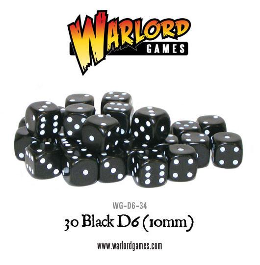 Spot dice - black