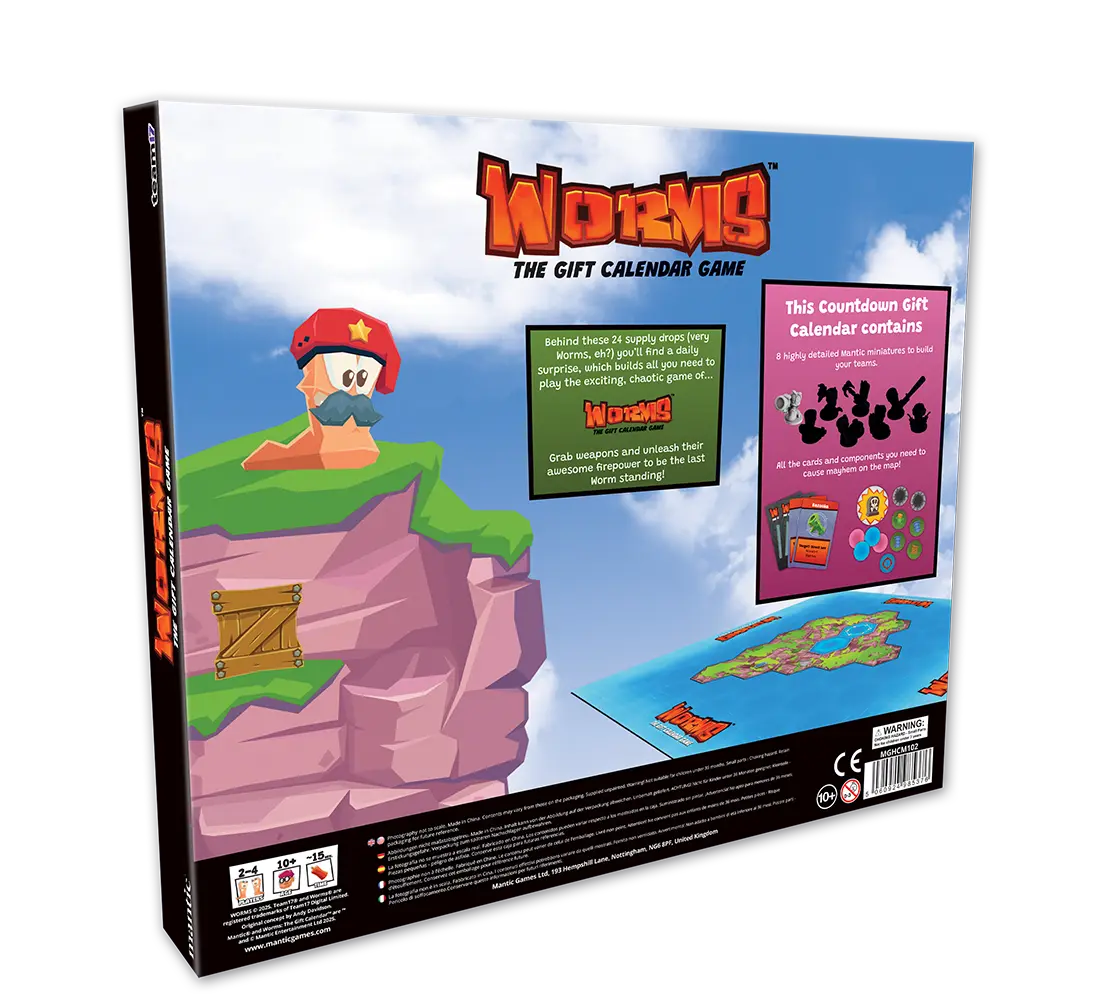 Worms™: The Board Game Advent Calendar